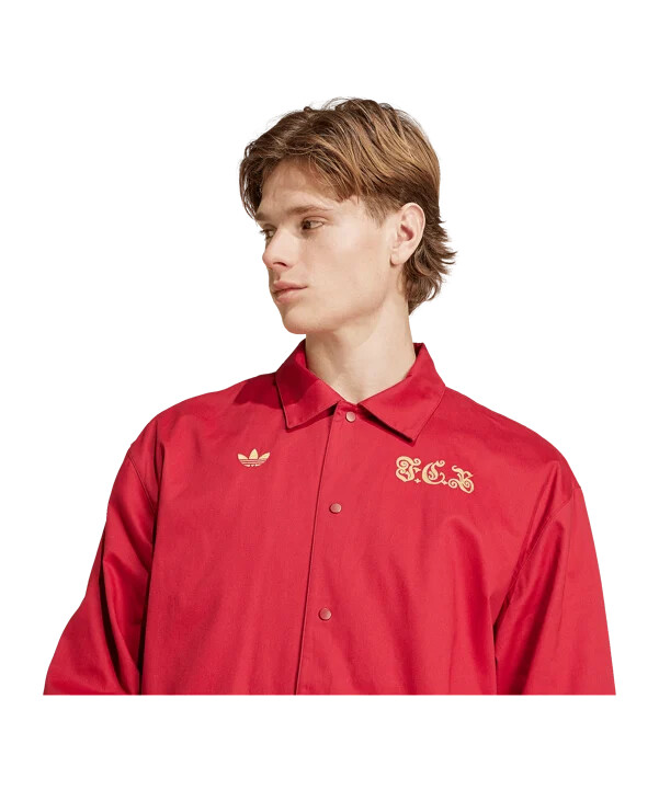 adidas originals jakna fc bayern münchen za 125. obljetnicu crvene boje
