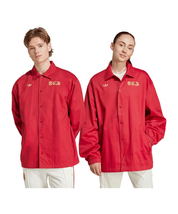 adidas originals jakna fc bayern münchen za 125. obljetnicu crvene boje