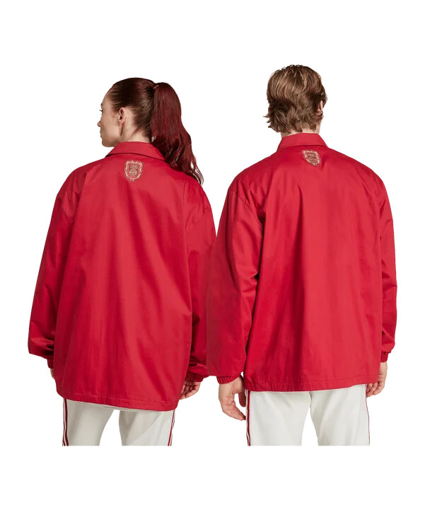 adidas originals jakna fc bayern münchen za 125. obljetnicu crvene boje