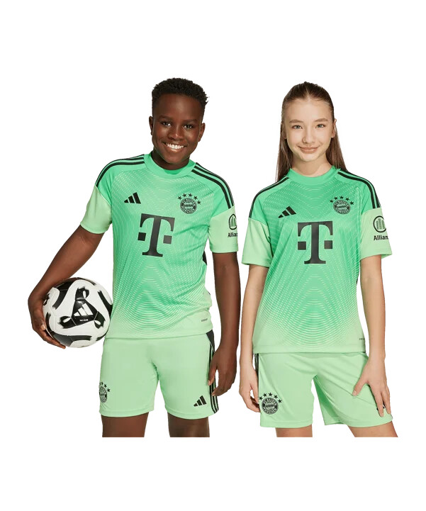 adidas fc bayern münchen vratarski dres 20252026 dječji zeleni