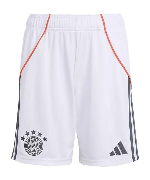 adidas fc bayern münchen kratke hlače za goste 2025.2026. bijela
