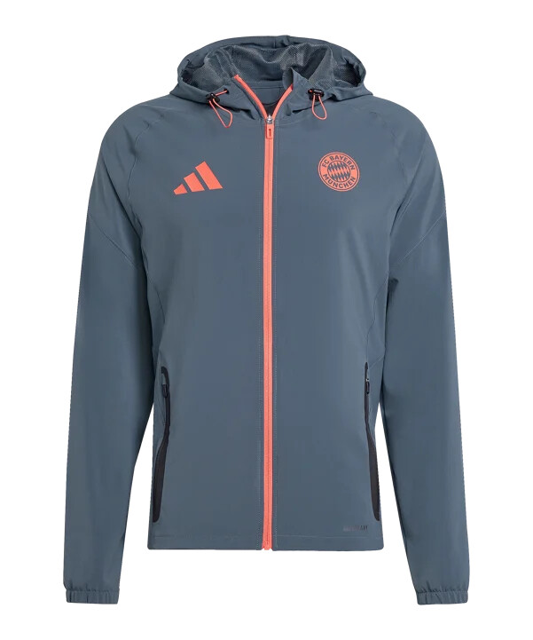 adidas fc bayern münchen tech putna jakna siva