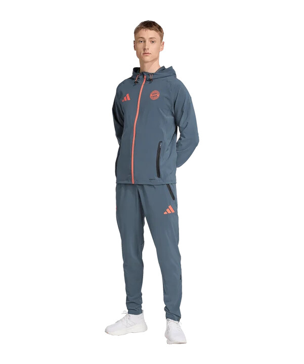 adidas fc bayern münchen tech putna jakna siva