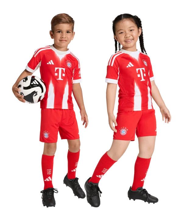 adidas fc bayern münchen mini dres za djecu 2025.2026. crveni