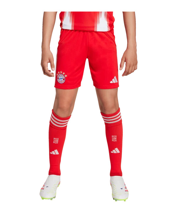 adidas fc bayern münchen domaće kratke hlače 2025.2026. dječje crvene