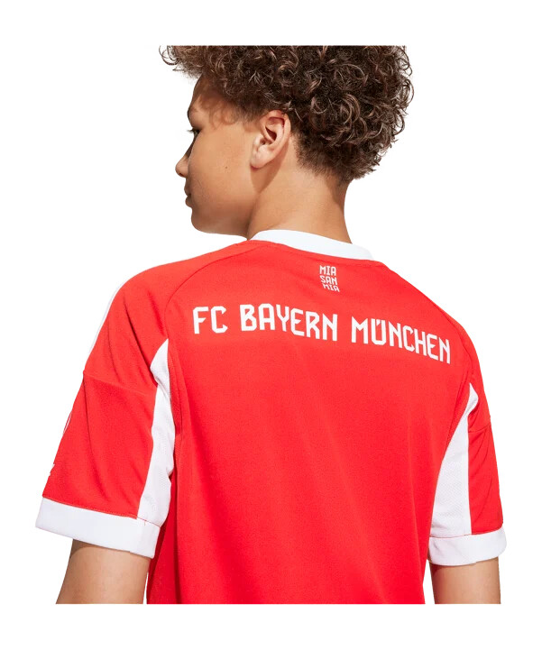 adidas fc bayern münchen domaći dres 20252026 dječji crveni