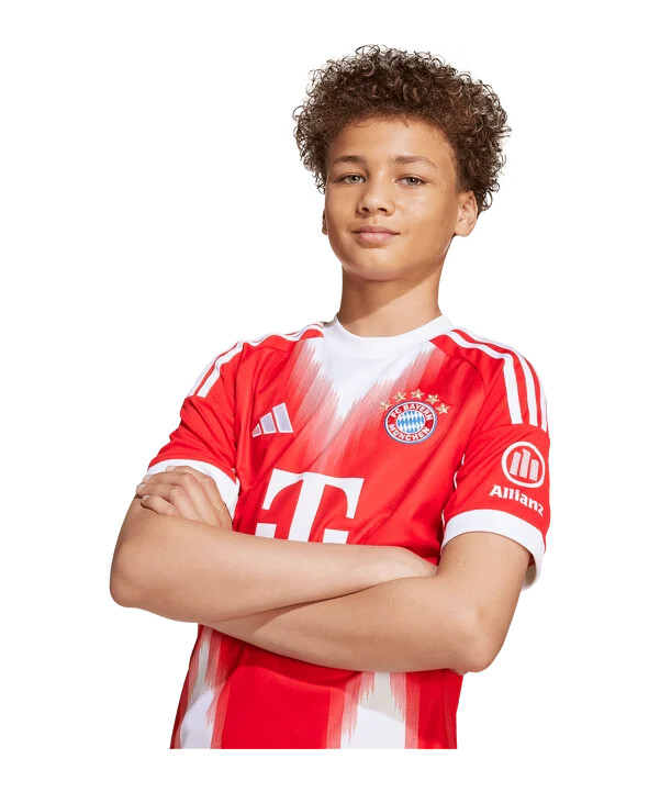 adidas fc bayern münchen domaći dres 20252026 dječji crveni