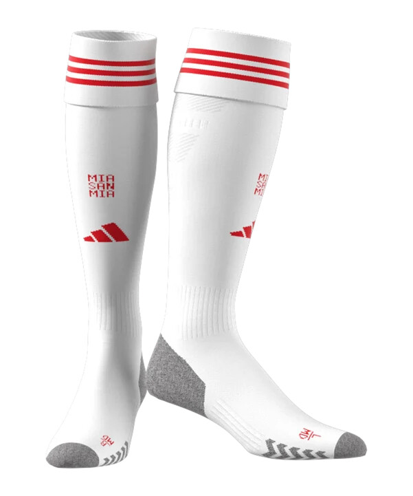 adidas fc bayern münchen domaće čarape 20252026 bijele