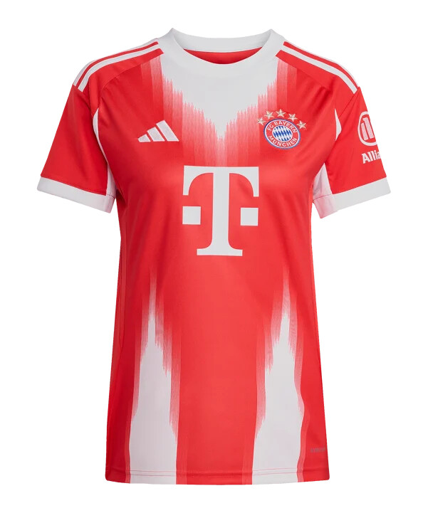 adidas fc bayern münchen domaći dres 20252026 Ženski crveni