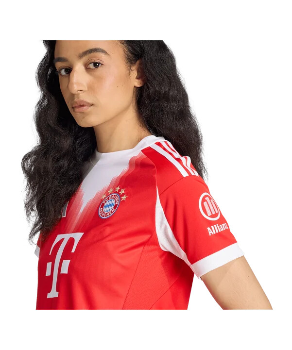 adidas fc bayern münchen domaći dres 20252026 Ženski crveni