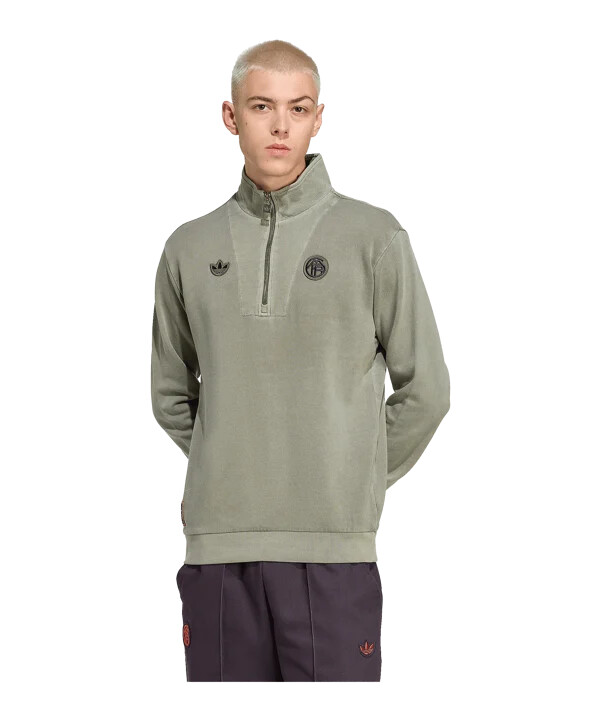 adidas fc bayern münchen icon jakna s zatvaračem zelena