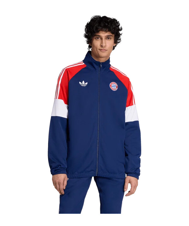 adidas fc bayern münchen lfstlr sportska jakna plava