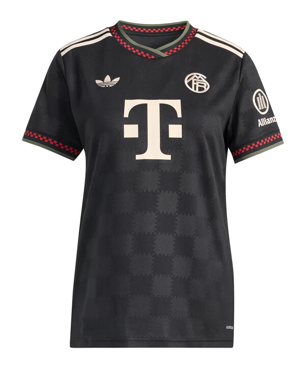 adidas fc bayern münchen 3. dres 2025.2026. ženski crni