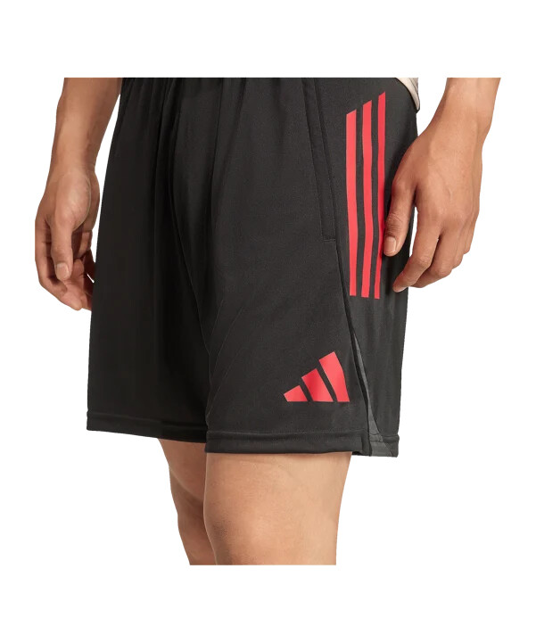 adidas fc bayern münchen tiro25 kratke hlače za trening za europska natjecanja 2025.2026. crne