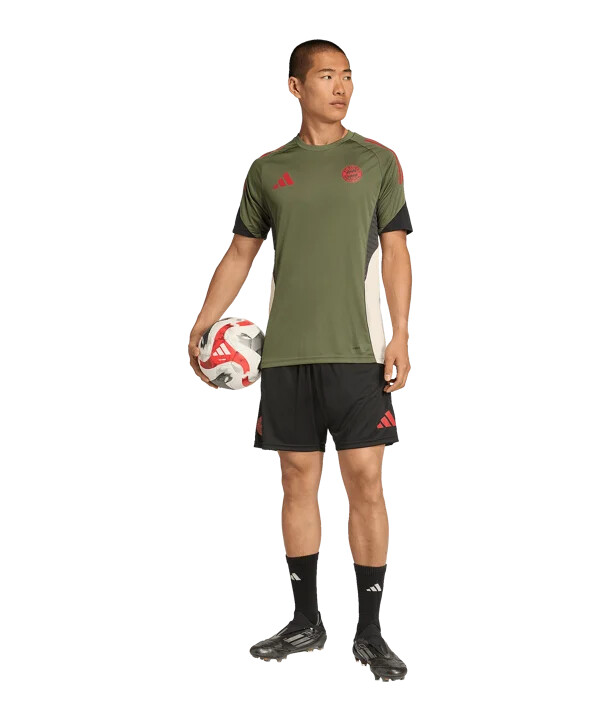adidas fc bayern münchen tiro25 kratke hlače za trening za europska natjecanja 2025.2026. crne