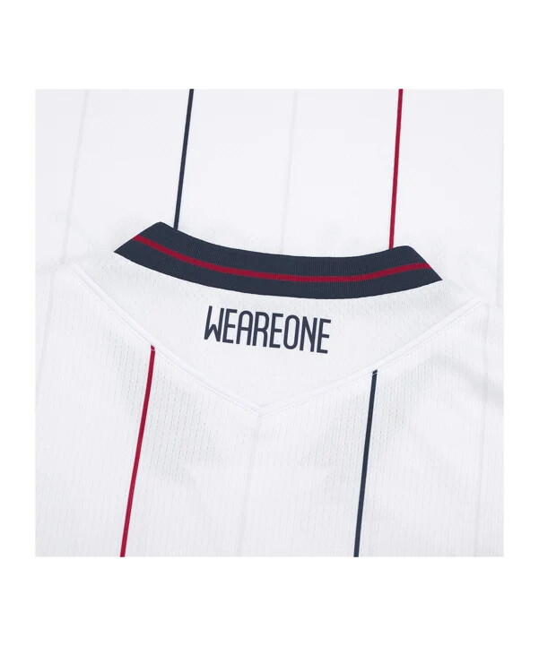 macron fc bologna gostujući dres 20252026 bijeli