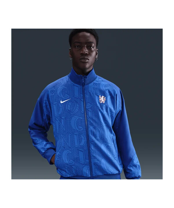 nike fc chelsea london strike anthem jakna plava f495