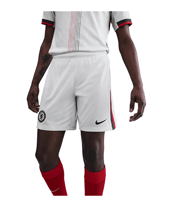 nike fc chelsea london kratke hlače za goste 20252026 sive f030