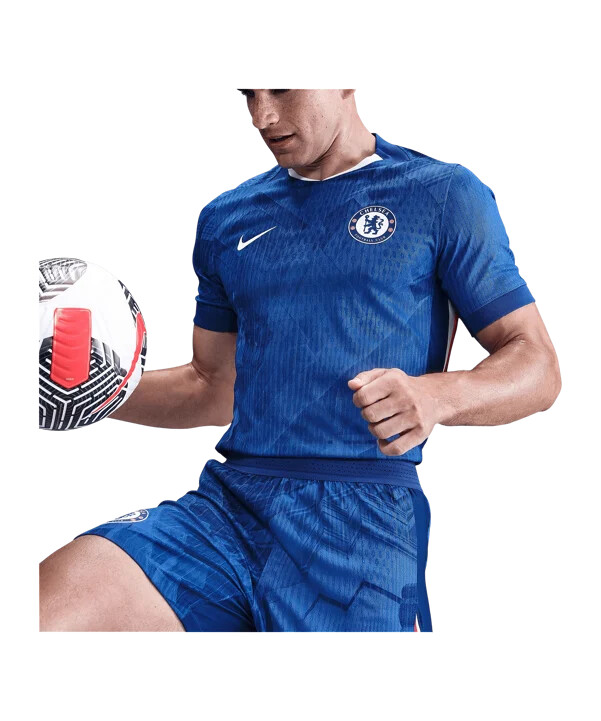 nike fc chelsea london kratke hlače za dom 20252026 plave f495