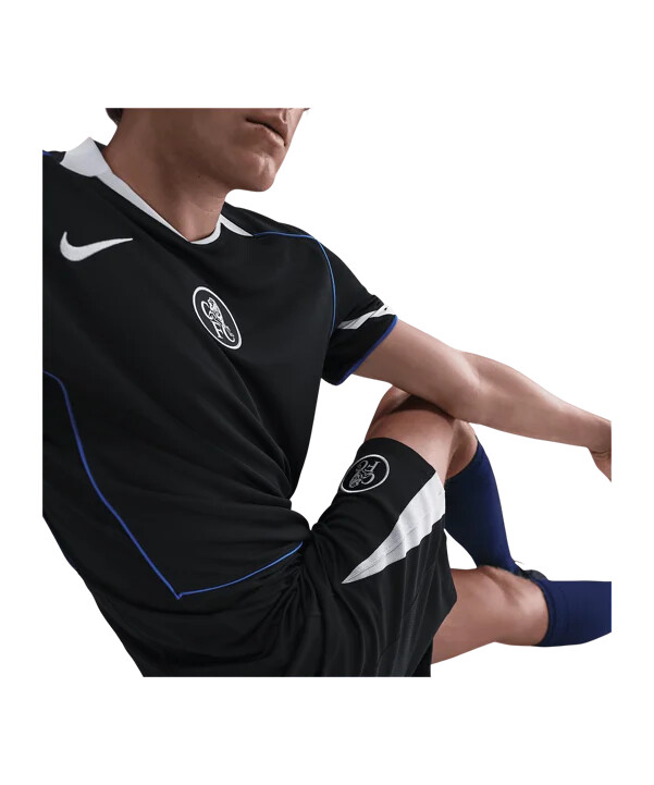 nike fc chelsea london kratke hlače 3. razred 20252026 crne f010