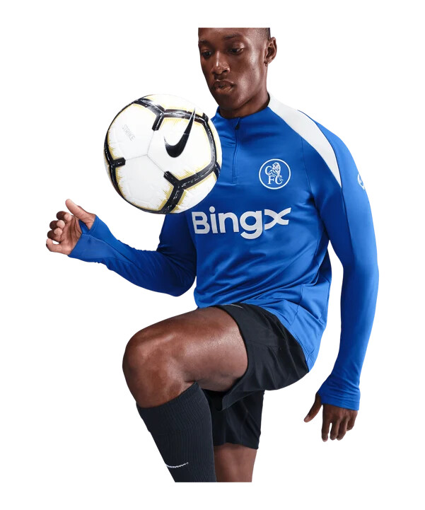 majica nike fc chelsea london drill top plava f481