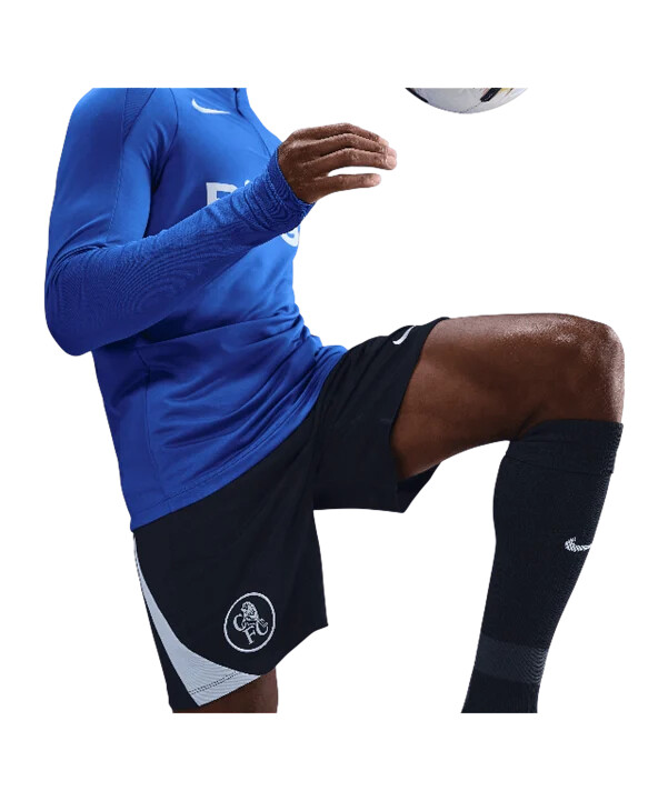 nike fc chelsea london strike kratke hlače crne f010