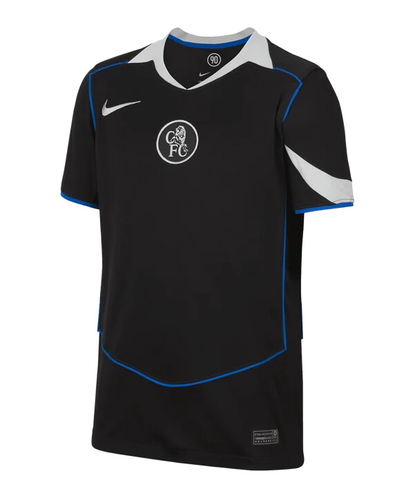 dječji dres 3. momčadi nike fc chelsea london 20252026 crne boje f011