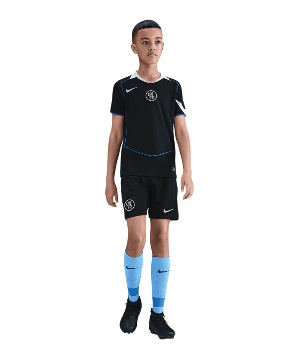 dječji dres 3. momčadi nike fc chelsea london 20252026 crne boje f011