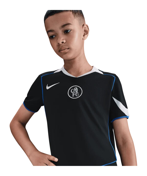 dječji dres 3. momčadi nike fc chelsea london 20252026 crne boje f011