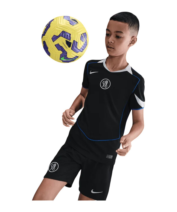 dječji dres 3. momčadi nike fc chelsea london 20252026 crne boje f011