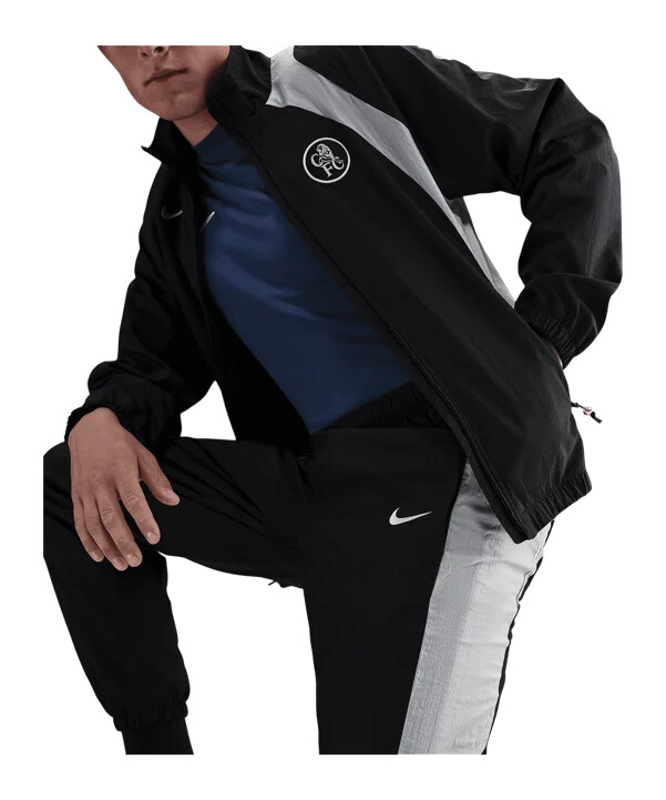 nike fc chelsea london t90 trenirke crne f010