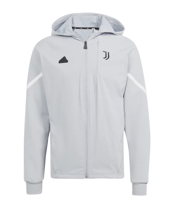 adidas juventus torino d4gmd jakna s kapuljačom siva