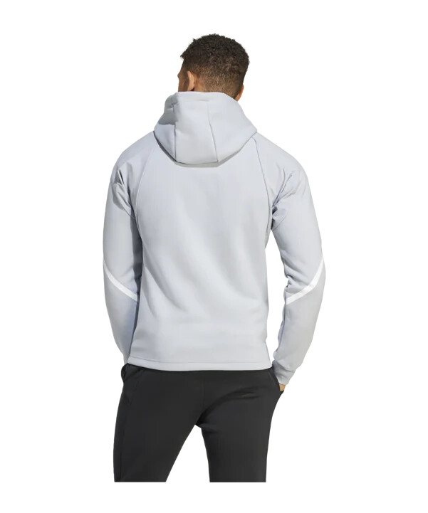 adidas juventus torino d4gmd jakna s kapuljačom siva
