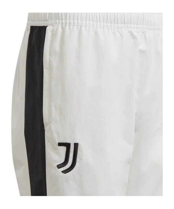 adidas juventus torino predmatč hlače 2023.2024. dječje bijele
