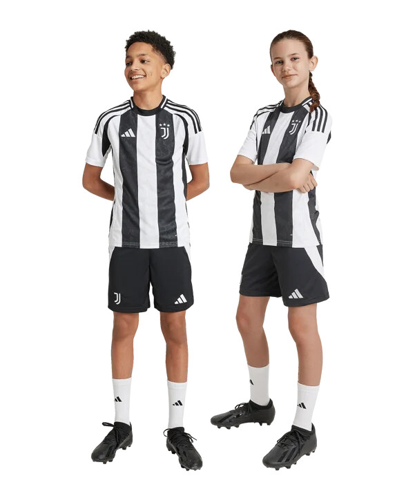 adidas juventus torino kratke hlače za djecu 20242025 crne