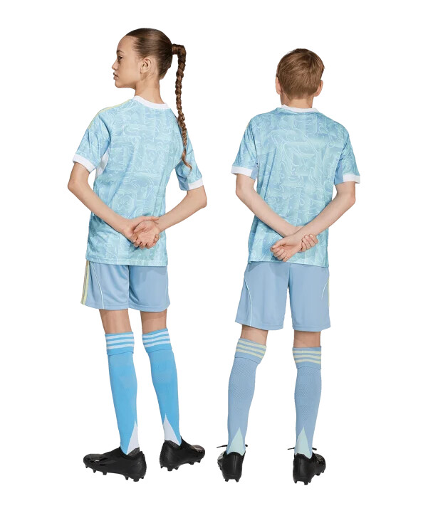 adidas juventus torino kratke gostujuće majice 20252026 dječje plave boje