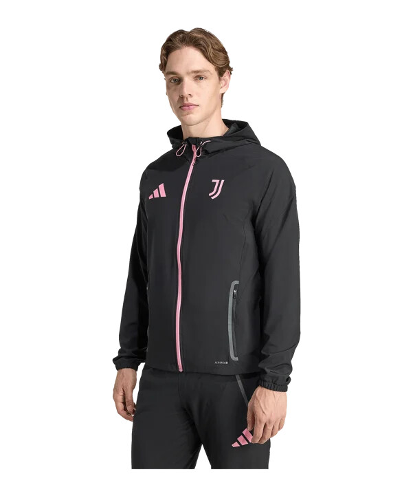 adidas juventus turin vis tech putna jakna crna