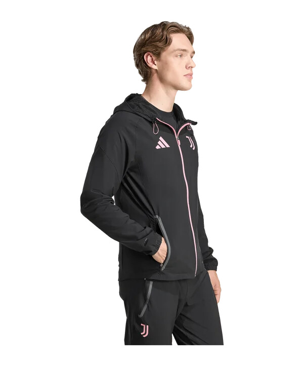 adidas juventus turin vis tech putna jakna crna