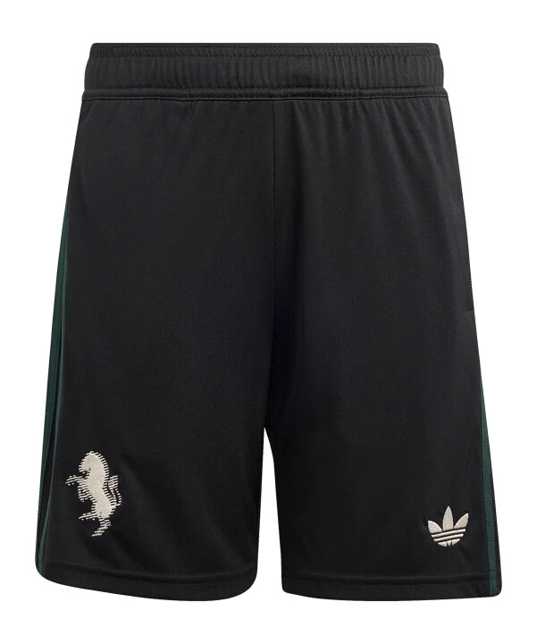 adidas juventus torino kratke 3 majice 20252026 dječje crne