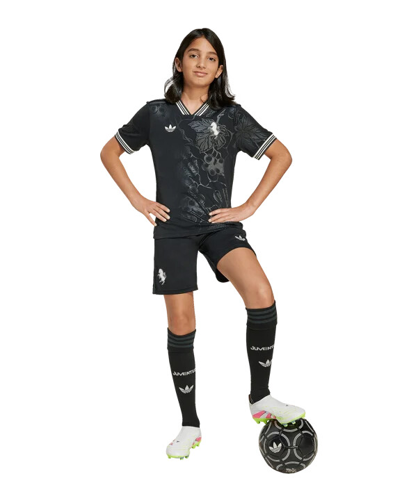 adidas juventus torino 3. dres 20252026 dječji crni