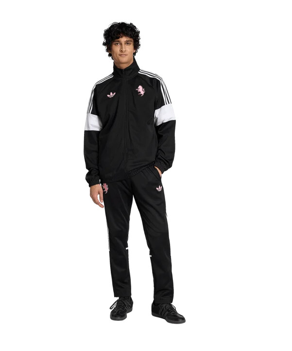 adidas juventus turin lfstlr sportske hlače crne
