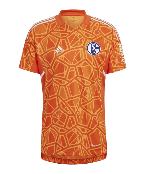adidas fc schalke 04 vratarski dres 2223 narančasti