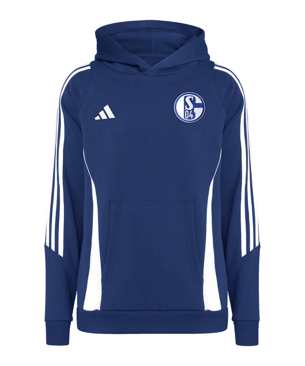 adidas fc schalke 04 majica s kapuljačom za djecu tamnoplava