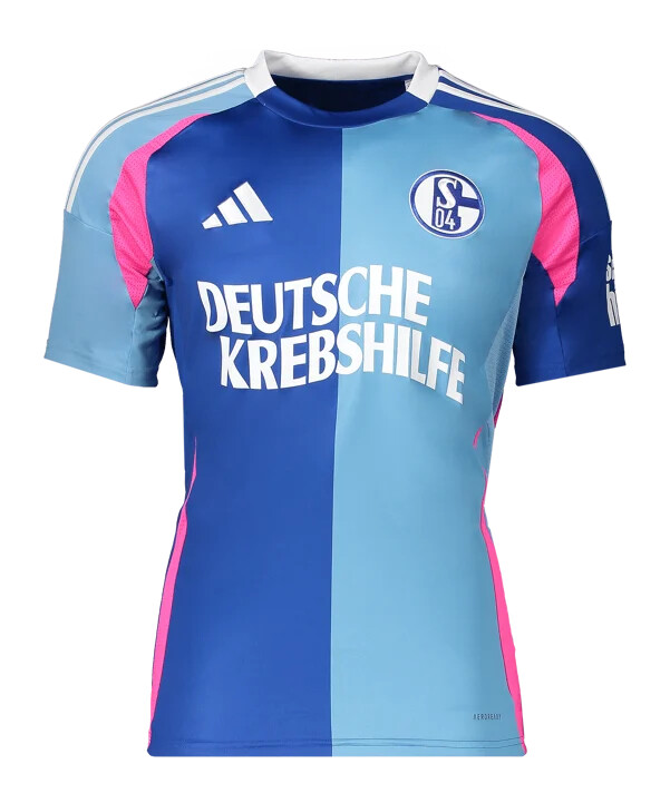 adidas fc schalke 04 dres specijalnog izdanja 20242025 dječji plavi