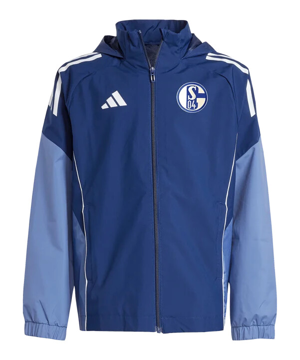 adidas fc schalke 04 dječja kabanica plava