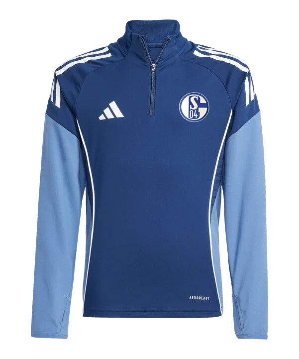 adidas fc schalke 04 dječja plava majica s kapuljačom