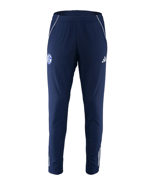 adidas fc schalke 04 prezentacijske hlače plave boje
