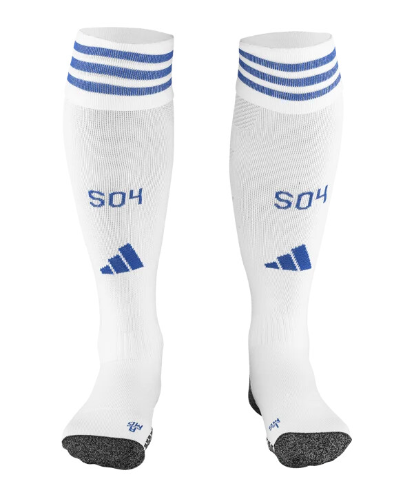 adidas fc schalke 04 gostujuće čarape 20252026 bijele