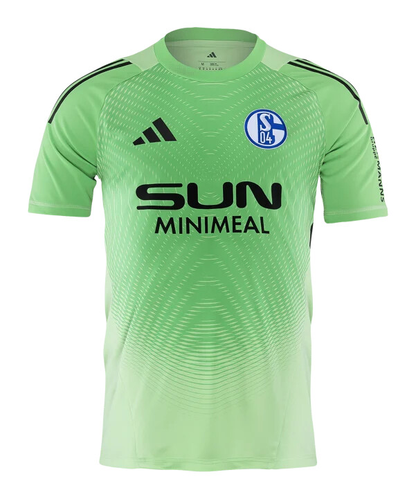 adidas fc schalke 04 vratarski dres 20252026 zeleni