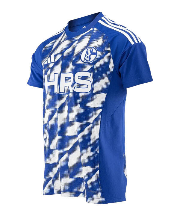 adidas fc schalke 04 majica za trening prije utakmice plava